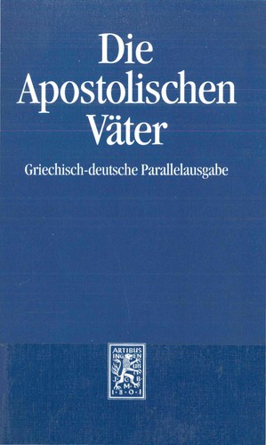 Cover for Die apostolischen Väter
