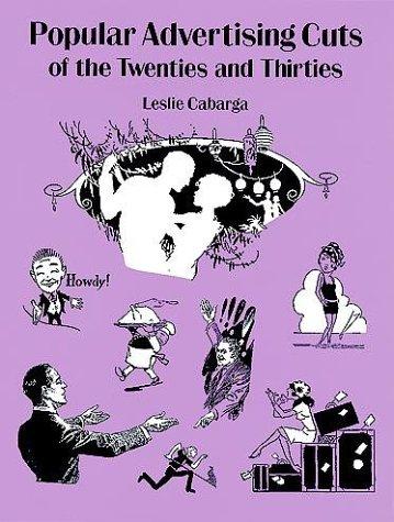 Cover for Popular advertising cuts of the twenties and thirties