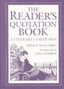 Cover for The Reader's quotation book