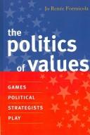 Cover for The politics of values