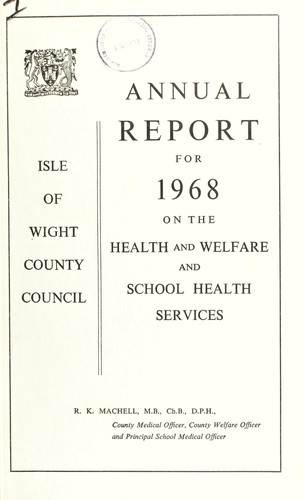 Cover for [Report 1968]