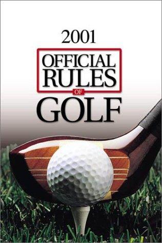 Cover for Official Rules of Golf 2000-2001