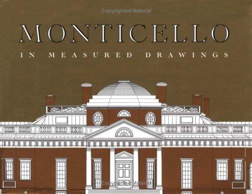 Cover for Monticello in Measured Drawings