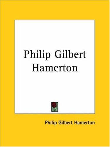 Cover for Philip Gilbert Hamerton