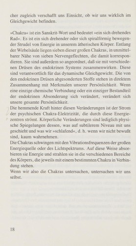 Cover for Das Licht in uns. Chakras, Auras, Energien.