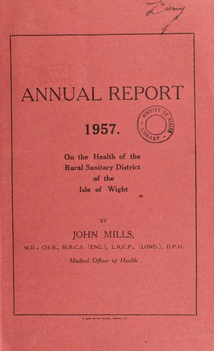 Cover for [Report 1957]