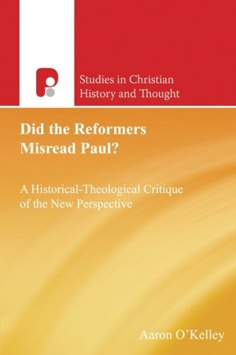 Cover for Did the Reformers Misread Paul?