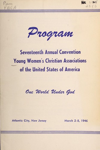 Cover for Program