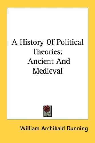 Cover for A History Of Political Theories