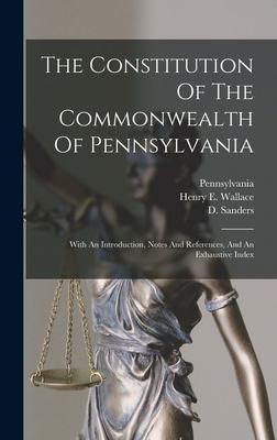 Cover for Constitution of the Commonwealth of Pennsylvania