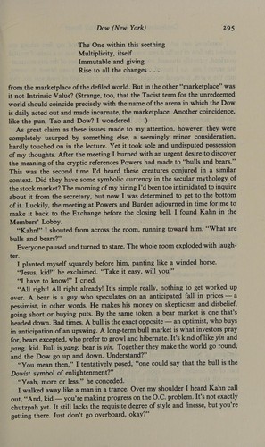 Cover for Confessions of a Taoist on Wall Street