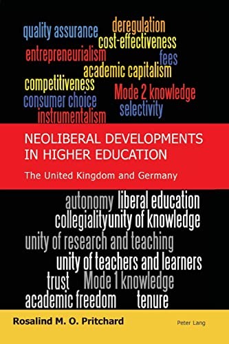 Cover for Neoliberal developments in higher education