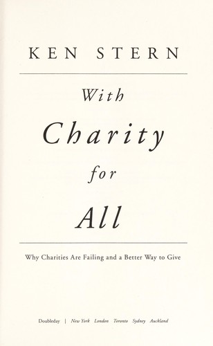 Cover for With charity for all