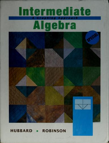 Cover for Intermediate algebra