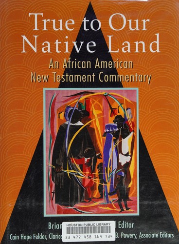 Cover for True to our native land