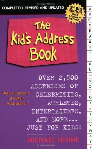 Cover for The kid's address book