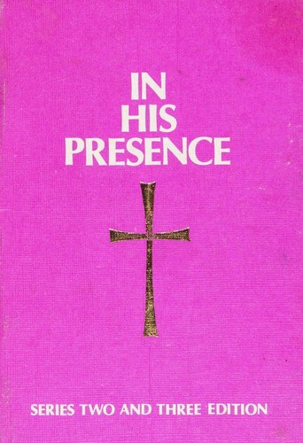 Cover for In His Presence