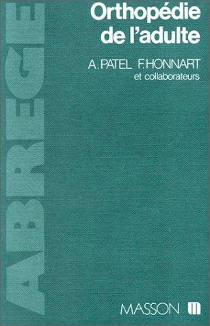 Cover for Abrege d'orthopedie de l'adulte