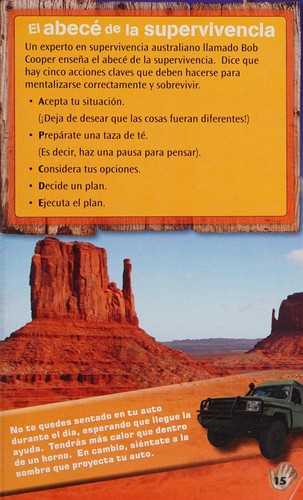 Cover for ¡Supervivencia! Desierto