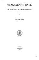 Cover for Transalpine Gaul