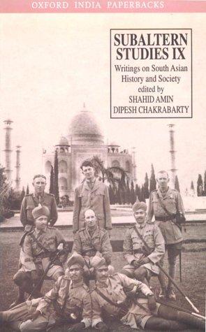 Cover for Subaltern Studies