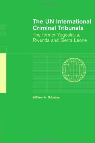 Cover for The UN International Criminal Tribunals