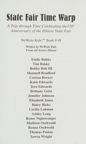 Cover for State Fair Time Warp