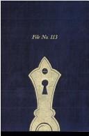 Cover for File no. 113