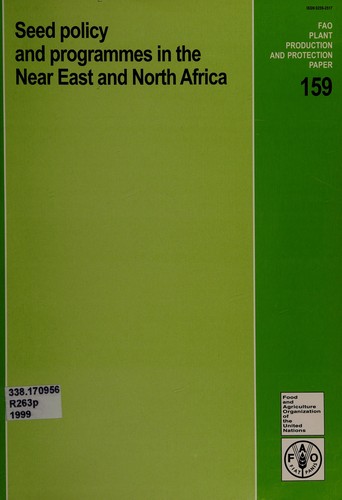 Cover for Seed policy and programmes in the Near East and North Africa