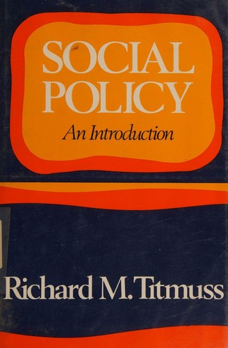 Cover for Social Policy