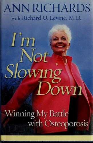 Cover for I'm not slowing down