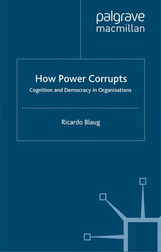 Cover for How power corrupts