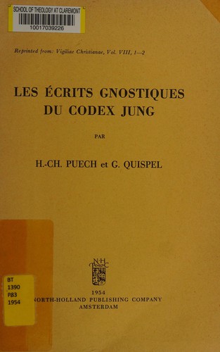 Cover for Les écrits gnostiques du Codex Jung