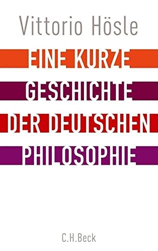 Cover for Eine kurze Geschichte der deutschen Philosophie