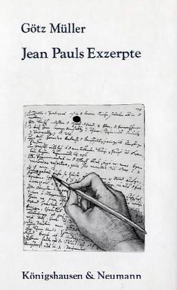 Cover for Jean Pauls Exzerpte