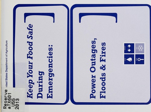 Cover for Keep your food safe during emergencies