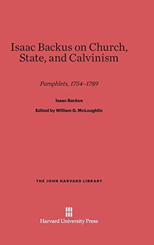 Cover for Isaac Backus on Church, State, and Calvinism