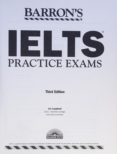 Cover for IELTS Practice Exams