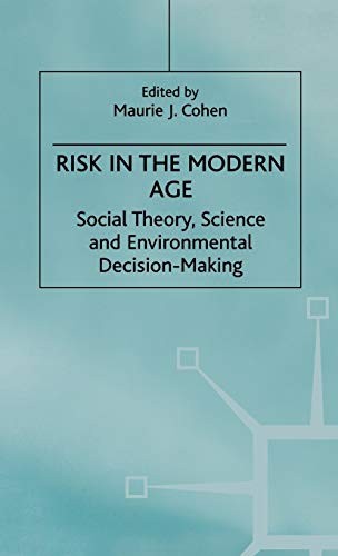 Cover for Risk in the modern age