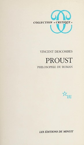 Cover for Proust