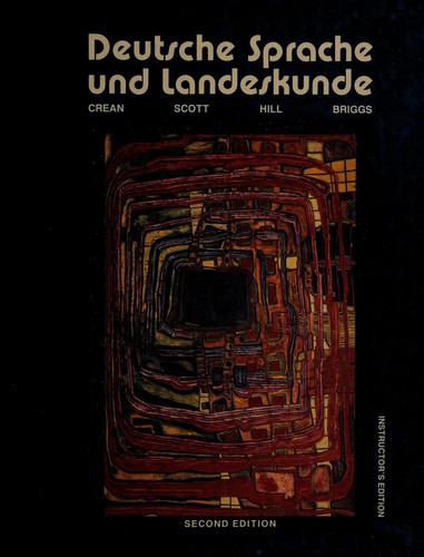 Cover for Deutsche Sprache und Landeskunde, Instuctor's Edition