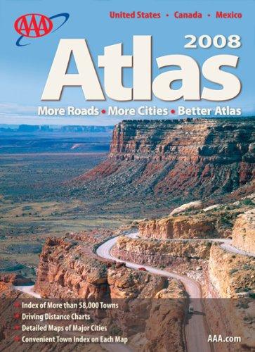 Cover for AAA Road Atlas 2008 (Aaa North American Road Atlas)