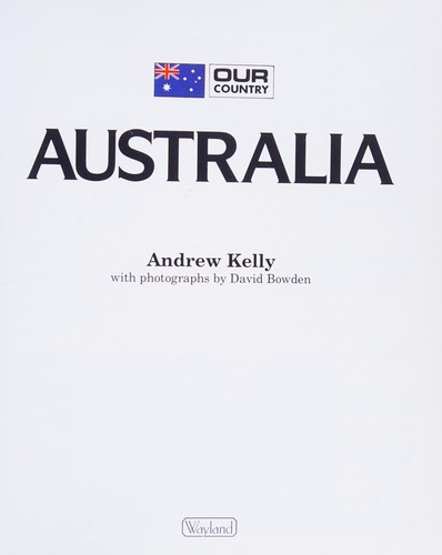Cover for Australia (Our Country)
