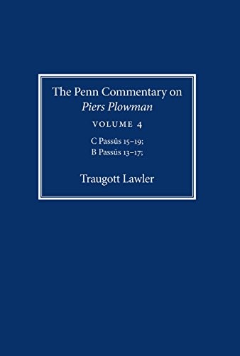 Cover for The Penn Commentary on Piers Plowman, Volume 4