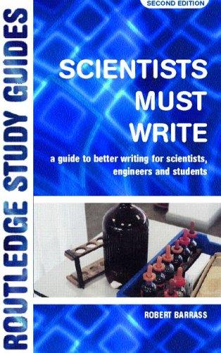 Cover for Scientists Must Write