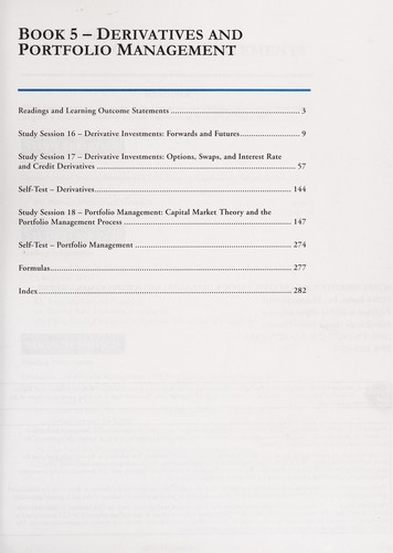 Cover for SchweserNotes