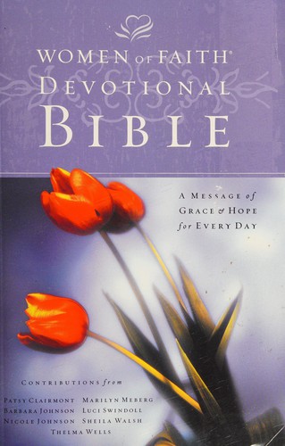 Cover for Women of faith devotional Bible