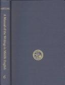 Cover for A Manual of the Writings in Middle English