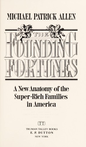 Cover for The founding fortunes