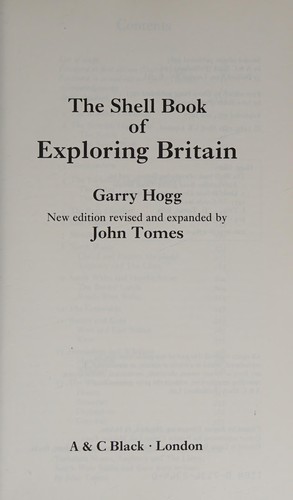 Cover for The Shell Book of Exploring Britain